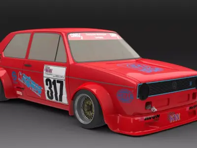  RC MODEL  Rabbit Berg Cup Racer  3D print model