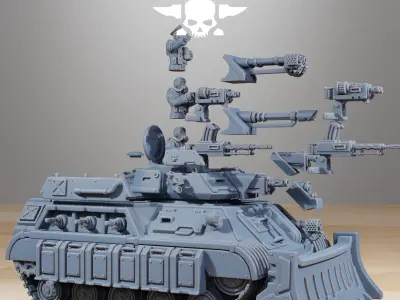 GrimGuard Support Tank  3D print model