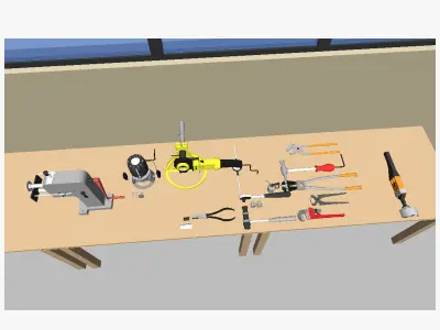 AT factory first half 3D model