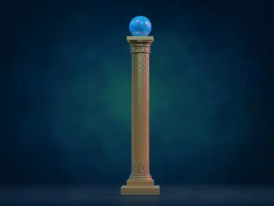 Pillar Column 3D print model