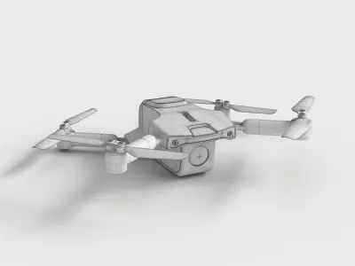 SYMA REMOTE CONTROL DRONE 3D model