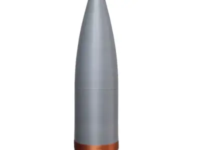 155 mm nato shell 3D print model