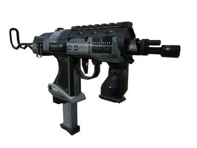 3d Gaming Gun Model 3D model