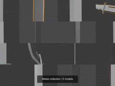Melee collection sword 