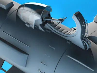 Turbine bike 3D model