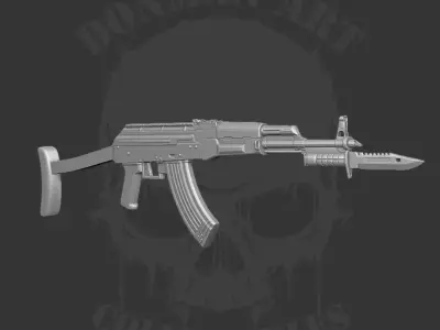 Sgt Misha GI Joe Fan Art STL Files For Action Figures 3D print model