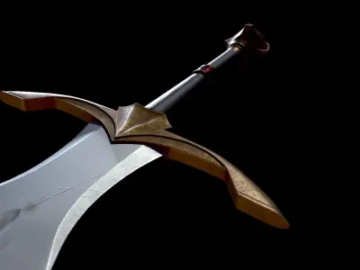 Vindaaris sword 3D model