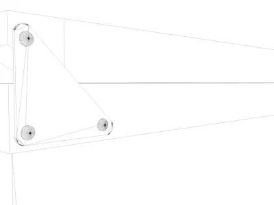 Film Slate Clapper 3D model