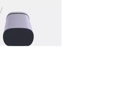 Sensor-sensitive dustbin 58 L 3D model