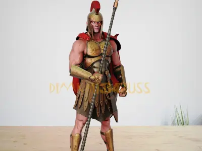 ares god 3D print model