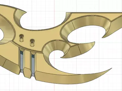 Protoss Logo 3D print model