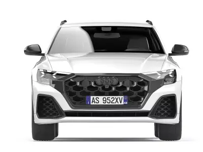 Audi Q8 2024 3D model