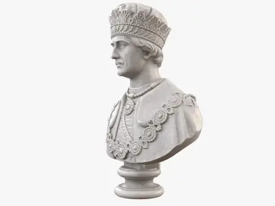 Ghazi-ud-Din Haidar Shah 3D model