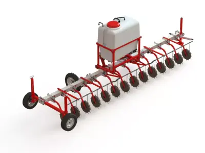 WG 0011 - Applicator SpikeWheel systems 600 3D model