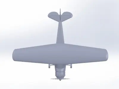 Cessna 195 Replica - Lightliner 3D print model