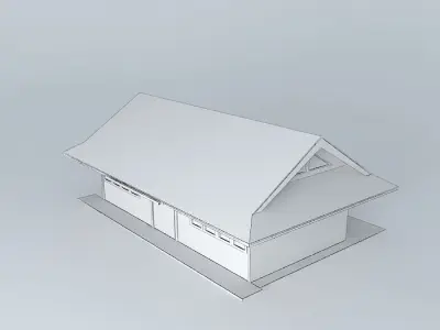 fpertanian rear building Free 3D model