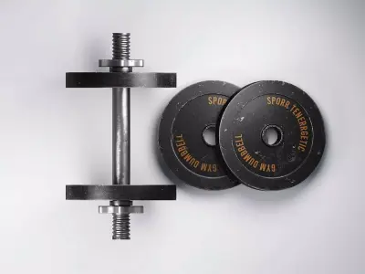 Gym Dumbbell 3 3D model