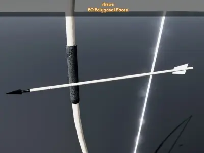 Low Poly Medieval Weapons Low-poly 3D model