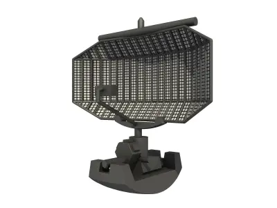 NAVAL SENSORS AND RADARS 3D model