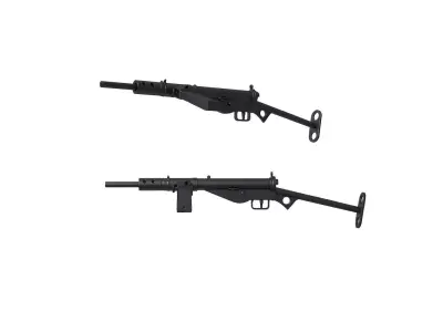 STEN gun 3D print model