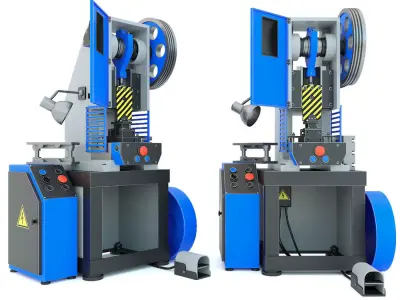 Machine tool mechanical press K2116B 3D model