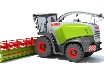 Harvester Claas Jaguar 3D model
