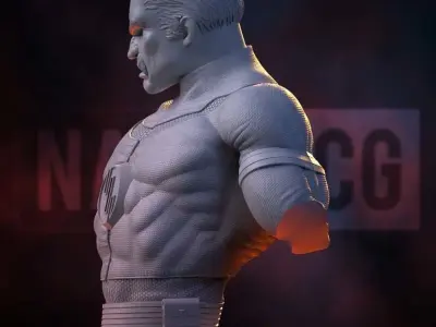 Fan Art Conquest from Invincible - Bust 3D print model