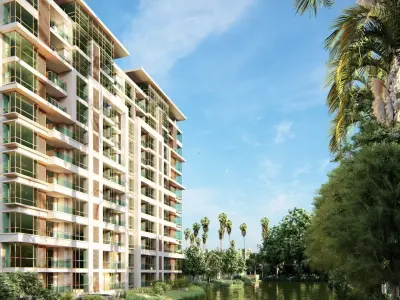 Highrise Building 03 3D model