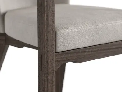 Antique Chair A - Unknown Manufacturer 3D model