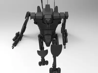District 9 Mech 3D print model