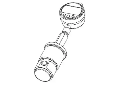 MECHANICAL BORE GAUGE FOR INTERNAL DIAMETERS 3D model