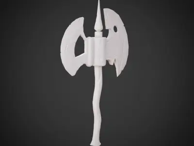 Axe model free Free low-poly 3D model