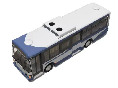 transit bus 3D model purchase