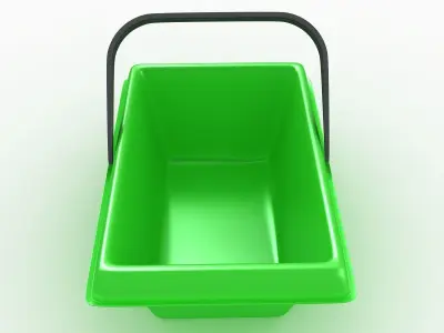 Shopping Basket 3D model