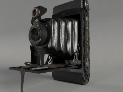 antique camera 3D model