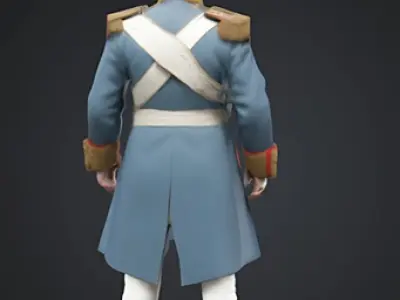 British general Fixed 3D print model