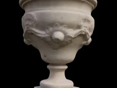 Decorative Outdoor Vase Free 3D model