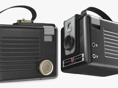  Vintage Kodak Brownie Hawkeye Camera 