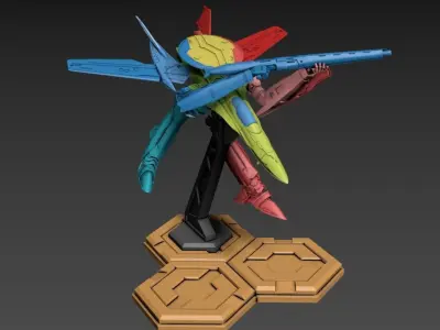 RXG-25 Tadpole 15mm scale 3D print model