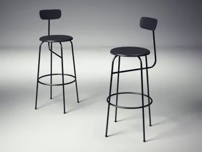 Afteroom Barstool 3D model