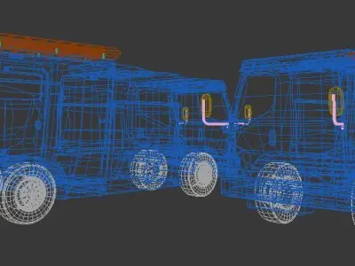 Special SCDF officers can tackle fires and medical emergencies 3D model