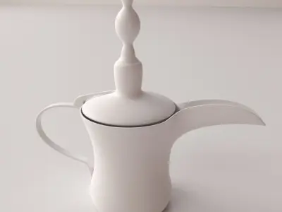 Arabic Coffee Pot 3D model