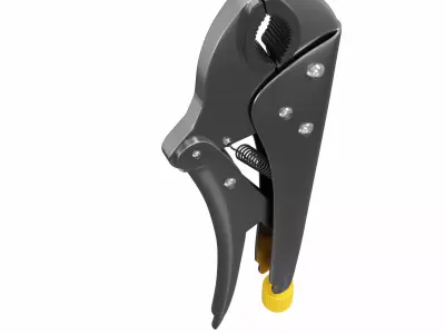 locking pliers 3D model