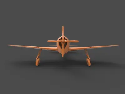 P-47 Thunderbolt US 3D print model