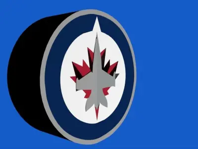 Winnipeg Jets Team Logo 3D model