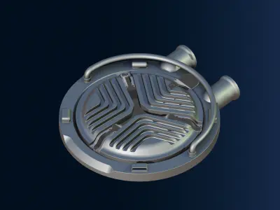 Hard-Surface Kitbash Hatches 3D model