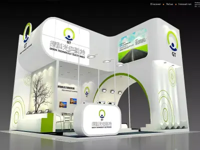 Exhibition - Area -6X6-3DMAX2009-51 3D model