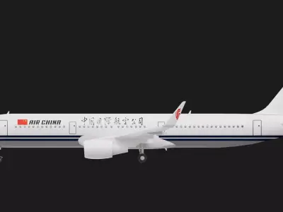 Aircraft Low-poly 3D model buy