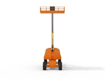 Boom Lift Low-poly 3D model