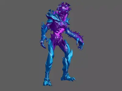 Creature 3D model 12